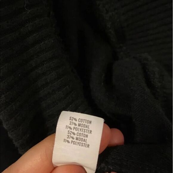 American Eagle Outfitters Aerie Reverse Dandy Black Jogger Size XS - Picture 7 of 7